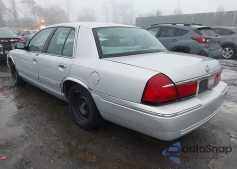 1999 Mercury Grand Marquis Gs из США, поврежденный, VIN 2MEFM74W2XX735580